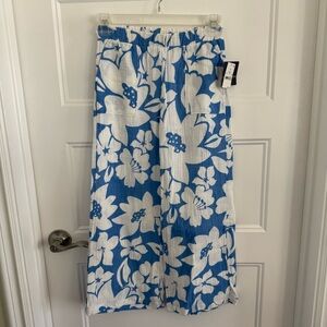 Grayson Threads kids floral cotton pants - size M (8)